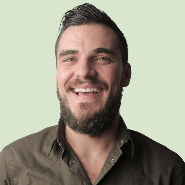 Portrait on a transparent background.