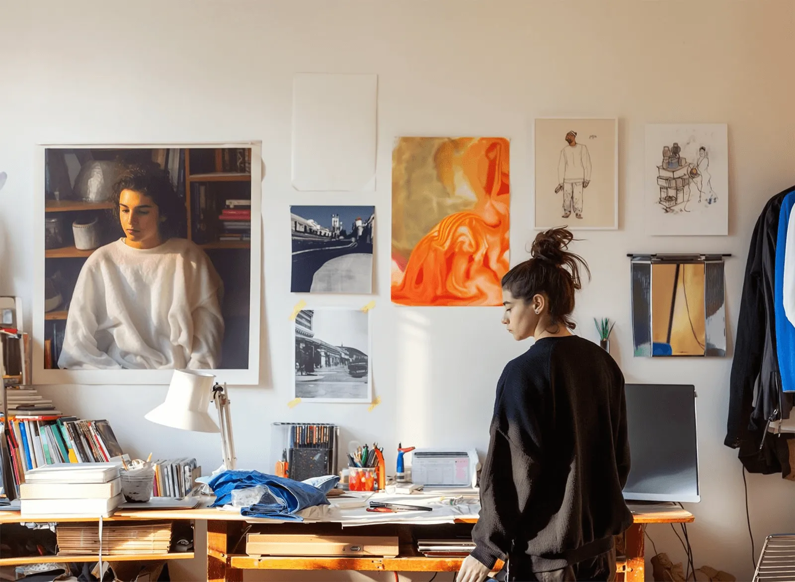 Woman artist